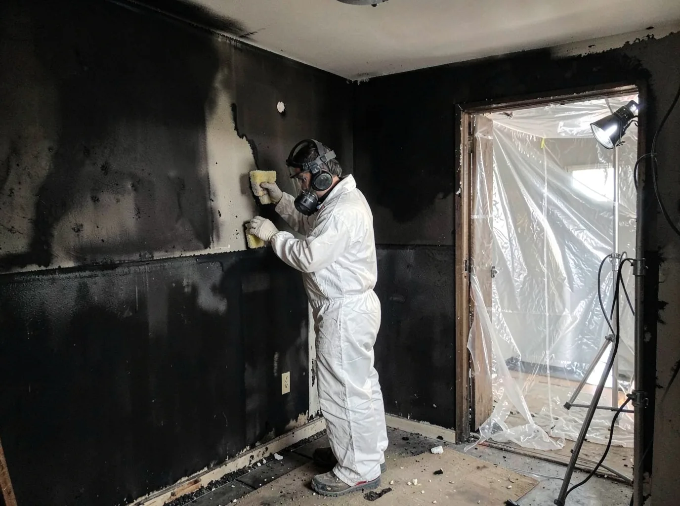 Fire Damage Restoration company in Leland, IA